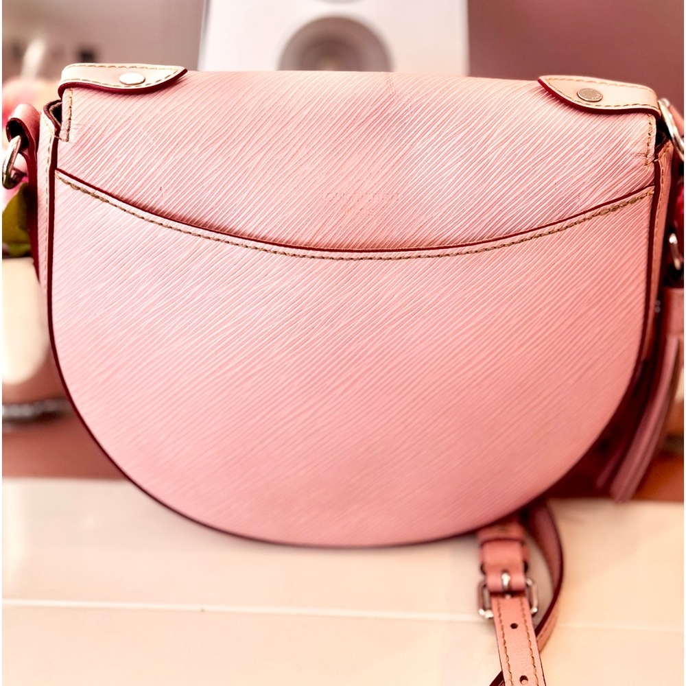 SOLD ๐ULTRA RARE Louis Vuitton Saint Cloud NM Bag Pink Epi Leather - Picture 5 of 16
